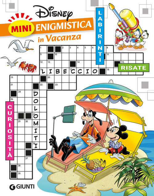 Mini Enigmistica Disney In Vacanza. Curiosita. Labirinti. Risate Disney Libri