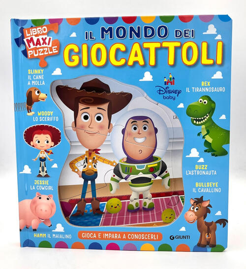 Toy Story. Il Mondo Dei Giocattoli. Gioca E Impara A Conoscerli. Libro Maxi Pu