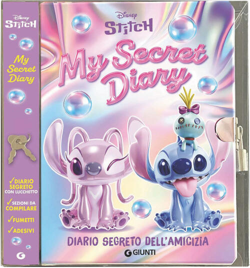 My Secret Diary. Diario Segreto Dell'amicizia. Stitch Disney Libri 2026