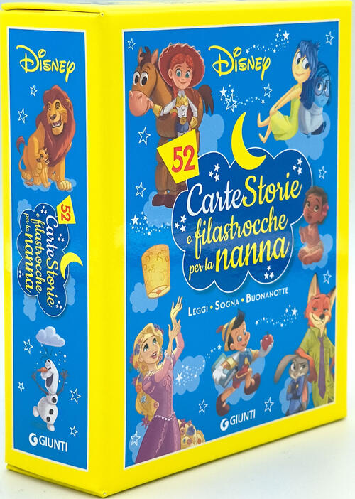 Cartestorie E Filastrocche Per La Nanna. Disney. Leggi, Sogna, Buonanotte. Con