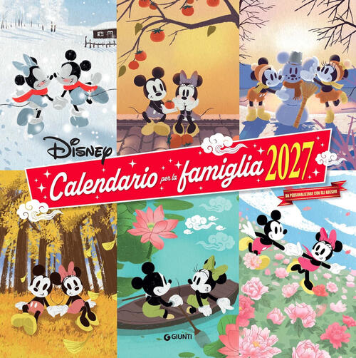 Calendario Per La Famiglia 2027. Disney Disney Libri 2026