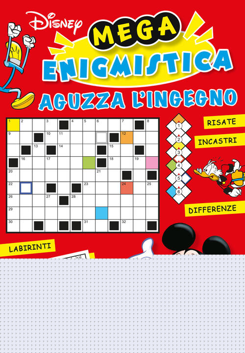Aguzza L'ingegno. Mega Enigmistica Disney Disney Libri 2026