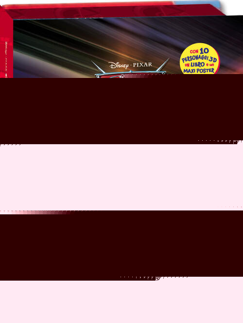 Cars. Maxi Box. Con 10 Personaggi 3D. Con Poster Disney Libri 2026