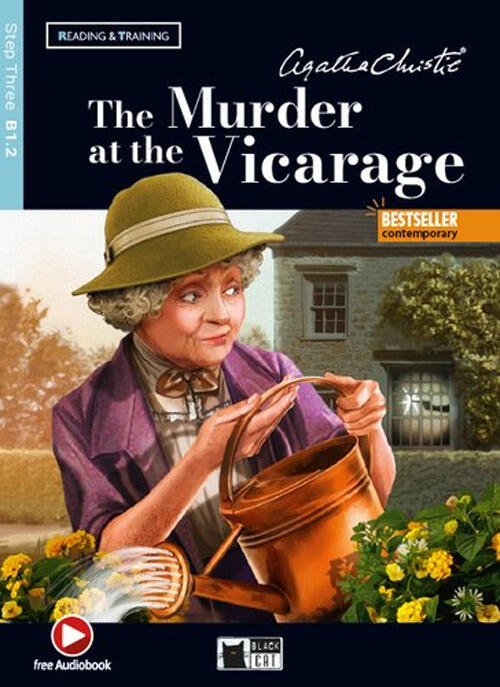 The Murder At The Vicarage. Con App. Con E-Book Agatha Christie Black Cat-Cide