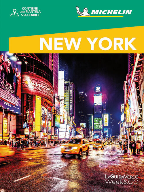 New York. Con Piantina Staccabile White Star 2025
