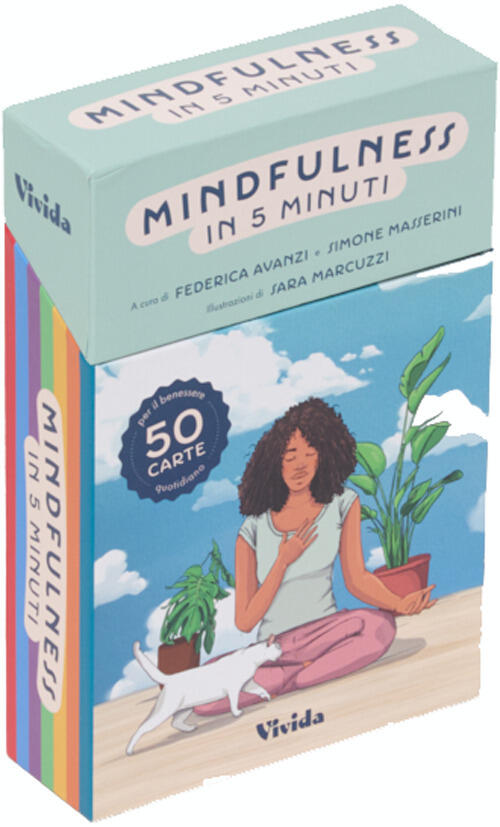 Mindfulness In 5 Minuti. 50 Carte Con 50 Meditazioni Diverse. Con Carte Federi