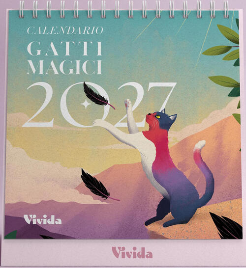Gatti. Calendario Da Tavolo Vivida 2027 White Star 2026