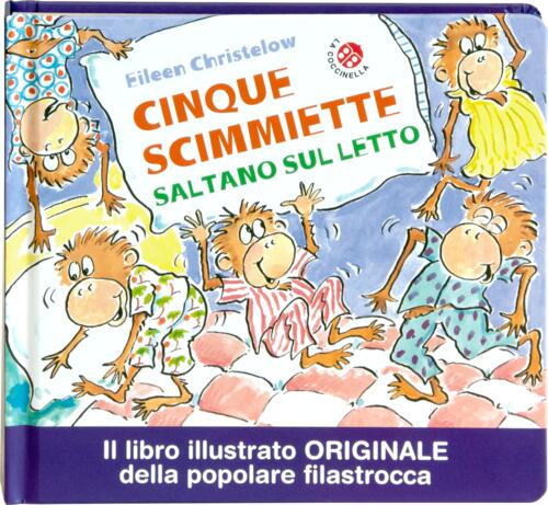 Cinque Scimmiette Saltano Sul Letto La Coccinella 2026