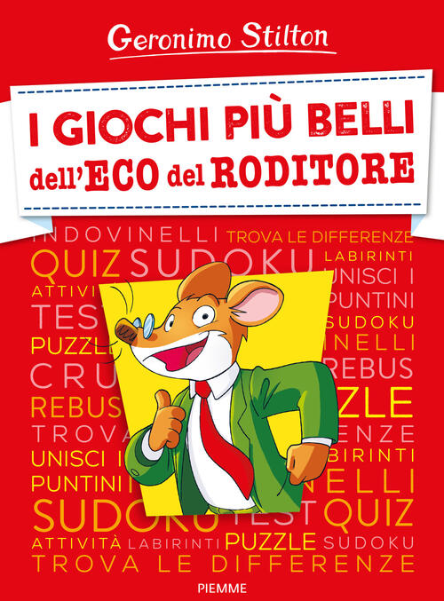 I Giochi Piu Belli Dell'eco Del Roditore Geronimo Stilton Piemme 2021