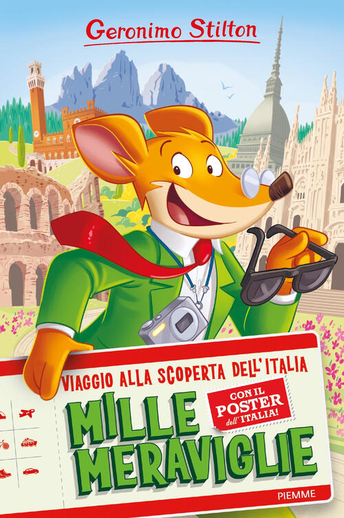 Mille Meraviglie. Viaggio Alla Scoperta Dell'italia Geronimo Stilton Piemme 20