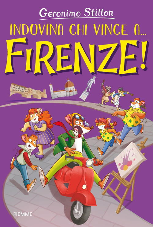 Indovina Chi Vince... A Firenze! Ediz. A Colori Geronimo Stilton Piemme 2024