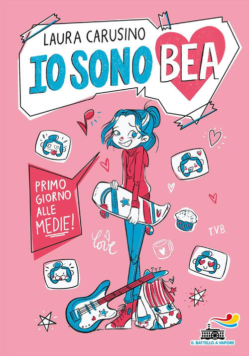 Primo Giorno Alle Medie! Io Sono Bea Laura Carusino Piemme 2024