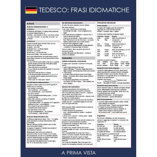 A Prima Vista. Tedesco: Frasi Idiomatiche. Con Contenuto Digitale Per Download