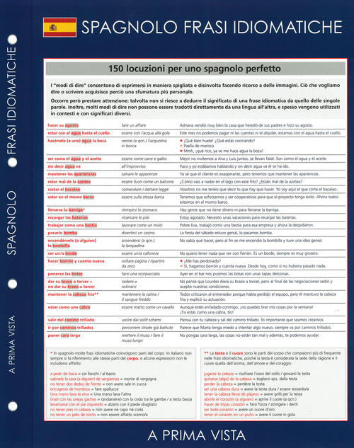A Prima Vista. Spagnolo: Frasi Idiomatiche Margarita Görrissen Logos 2019