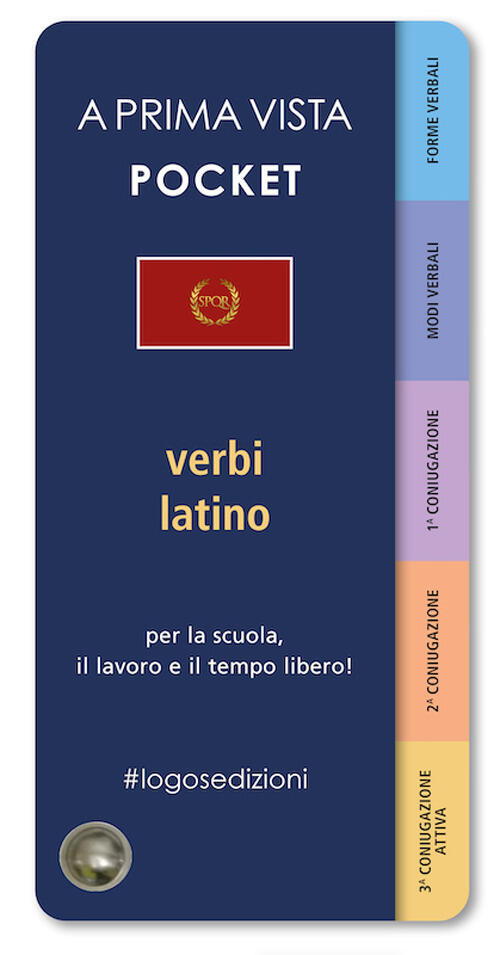 A Prima Vista Pocket: Verbi Latina Logos 2023