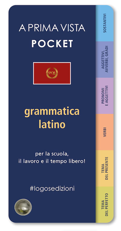 A Prima Vista Pocket: Grammatica Latina Logos 2023