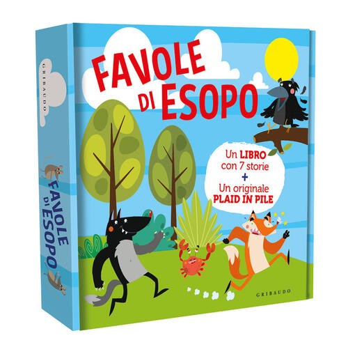 Favole Di Esopo. Con Plaid In Pile Esopo Gribaudo 2021