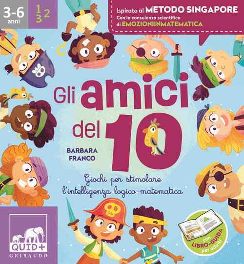 Gli Amici Del 10. Con 2 Dadi Da Montare. Con Puzzle Calcolatore. Con 40 Carte