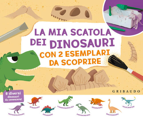 La Mia Scatola Dei Dinosauri Con 2 Esemplari Da Scoprire. Ediz. Illustrata. Co