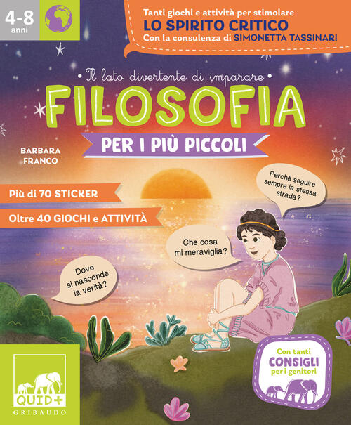 Filosofia Per I Piu Piccoli Barbara Franco Gribaudo 2024