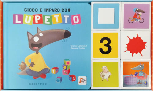 Gioco E Imparo Con Lupetto. Amico Lupo. Con 6 Cubi Orianne Lallemand Gribaudo