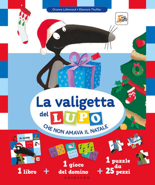 La Valigetta Del Lupo Che Non Amava Il Natale. Amico Lupo. Con Gioco Del Domin