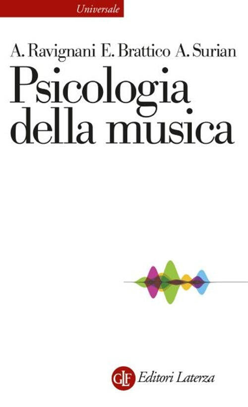 Psicologia Della Musica Andrea Ravignani Laterza 2025