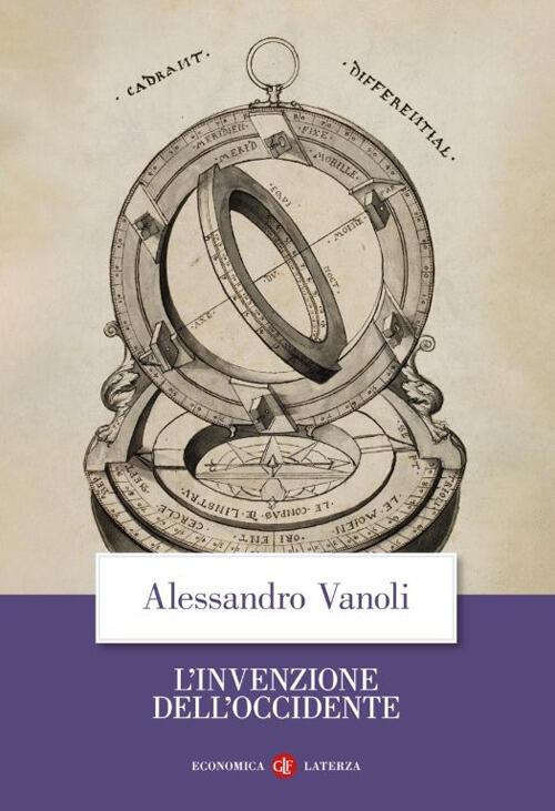 L'invenzione Dell'occidente Alessandro Vanoli Laterza 2026