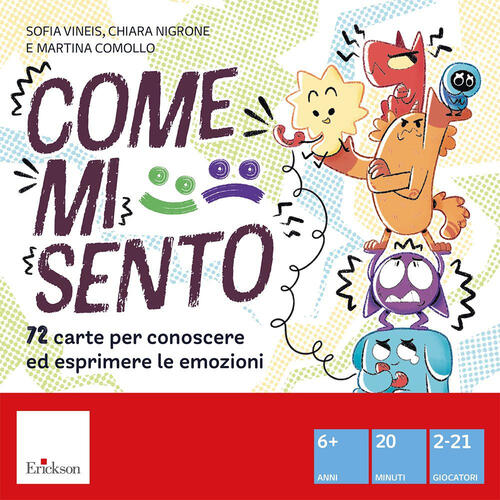 Come Mi Sento. 72 Carte Per Conoscere Ed Esprimere Le Emozioni. Con Libro Rile