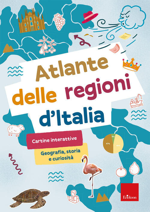 Atlante Delle Regioni D'italia Erickson 2025