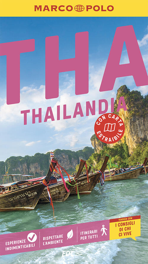 Thailandia. Con Carta Estraibile Wilfried Hahn Marco Polo 2025