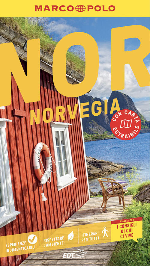 Norvegia. Con Carta Estraibile Julia Fellinger Marco Polo 2025