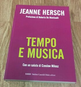 Tempo E Musica Jeanne Hersch Dalai Editore 2009