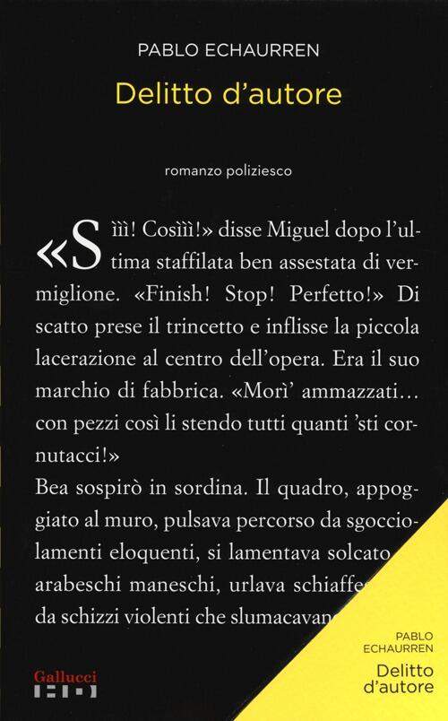 Delitto D'autore Pablo Echaurren Gallucci 2013