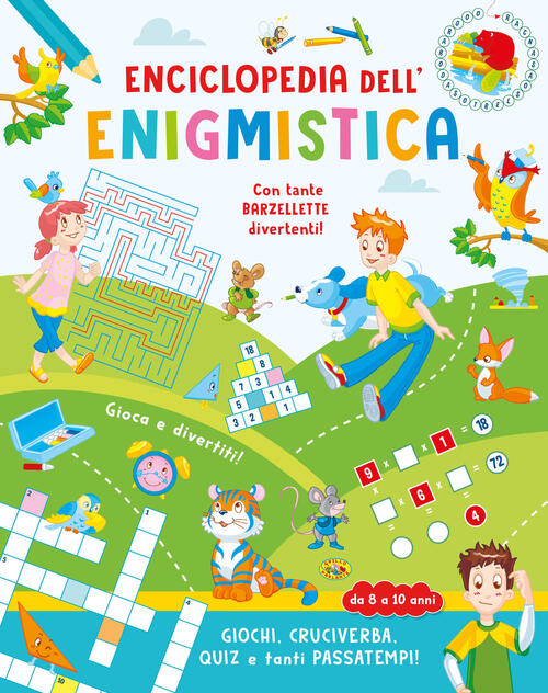 Enciclopedia Dell'enigmistica. Da 8-10 Anni Grillo Parlante 2023