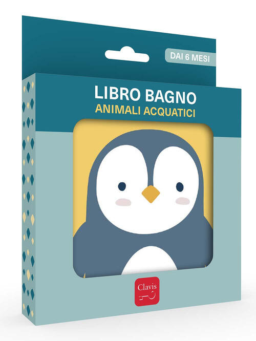 Animali Acquatici. Libro Bagno Clavis 2025