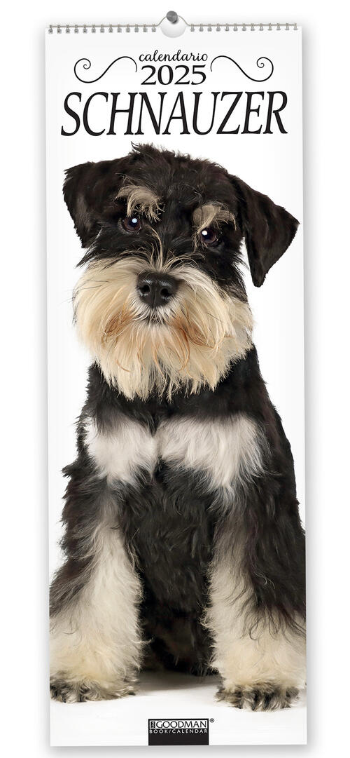 Schnauzer. Calendario 2025. Long Sprea Editori 2024