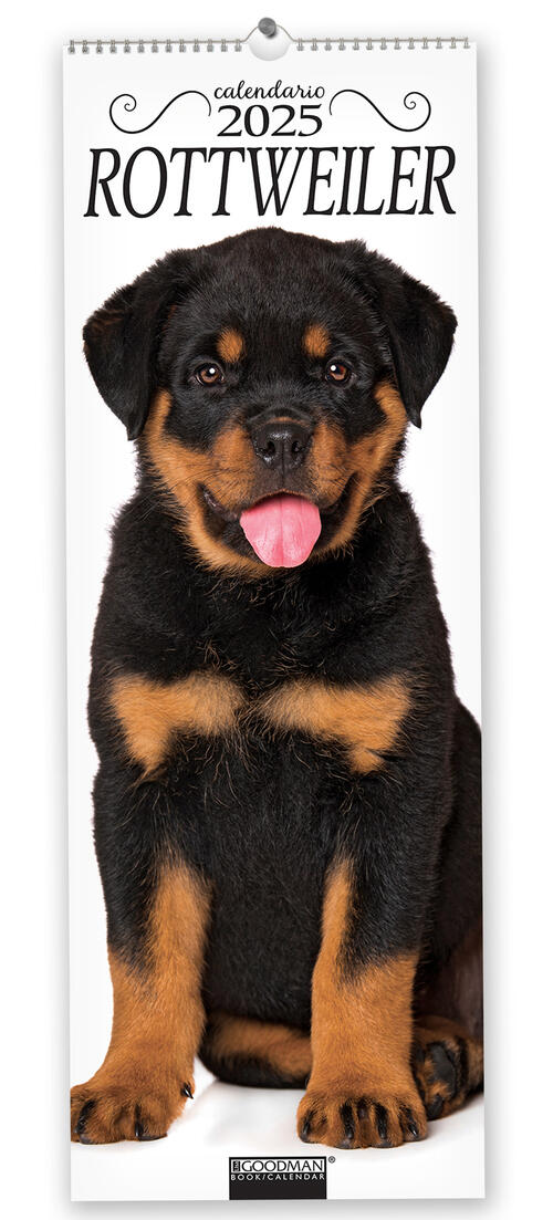 Rottweiler. Calendario 2025. Long Sprea Editori 2024