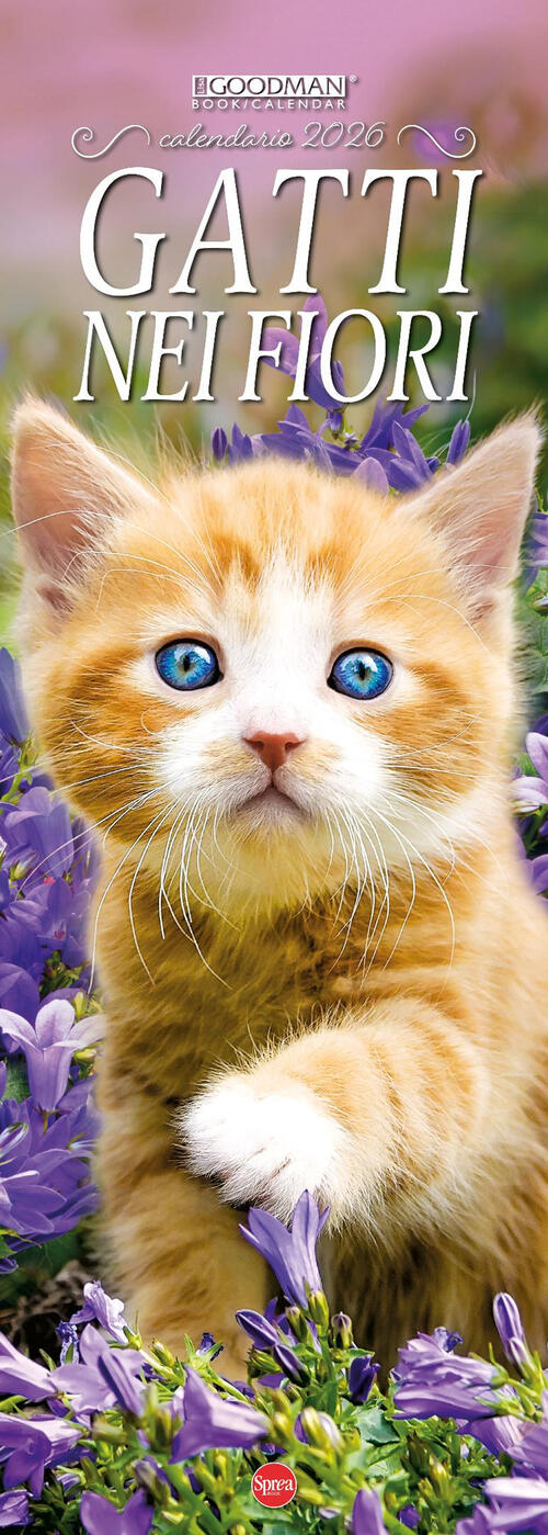 Gatti Nei Fiori. Calendario 2026 Sprea Editori 2025