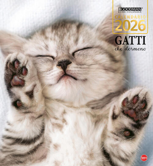 Gatti Che Dormono. Calendario 2026 Sprea Editori 2025