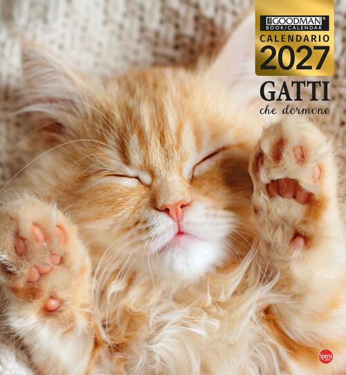 Gatti Che Dormono. Calendario 2027. Magnum Sprea Book 2026