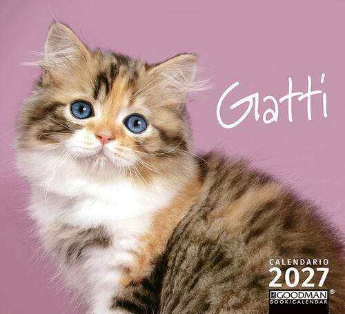 Gatti. Calendario 2027. Pocket Sprea Book 2026