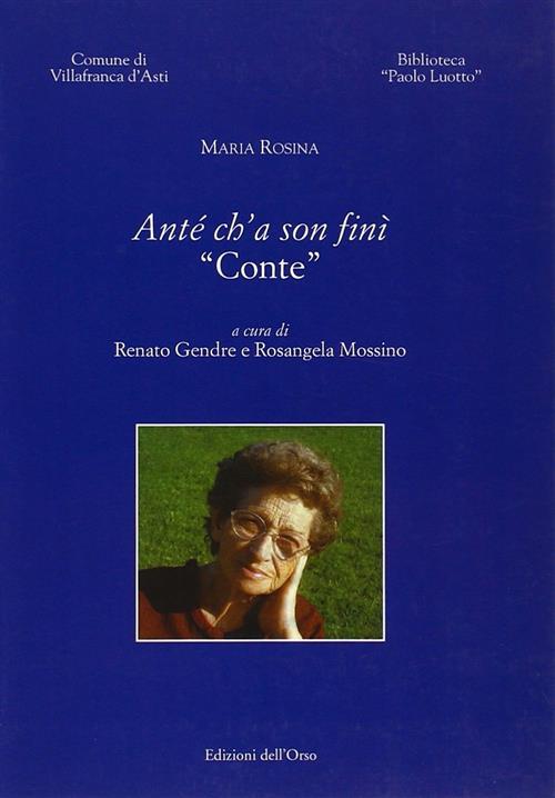 Ante' Ch'a Sono Fini'. Conte