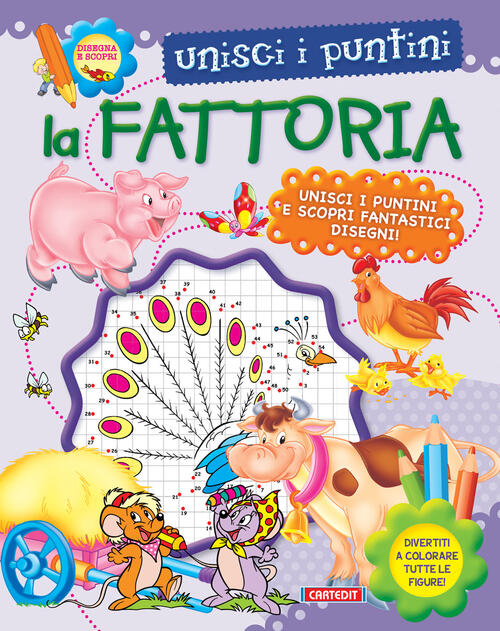 La Fattoria. Unisci I Puntini Cart-Edit 2020
