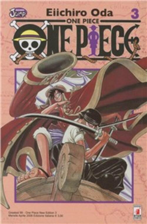 One Piece. New Edition. Vol. 3 Eiichiro Oda Star Comics 2008