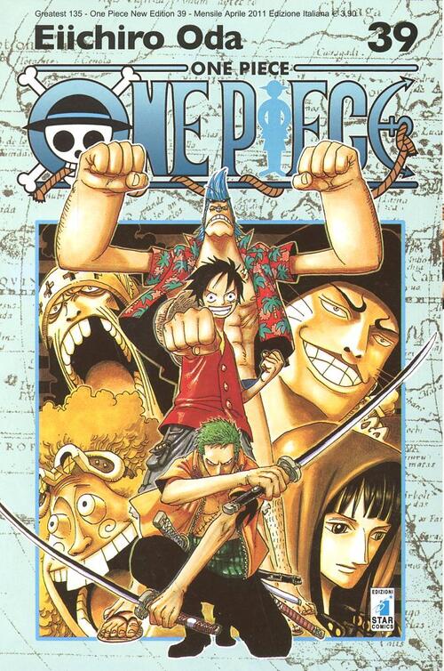 One Piece. New Edition. Vol. 39 Eiichiro Oda Star Comics 2011