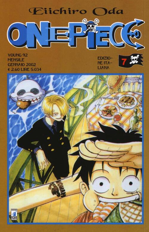 One Piece. Vol. 7 Eiichiro Oda Star Comics 2002