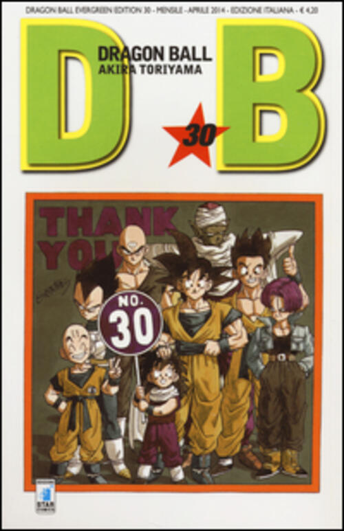 Dragon Ball. Evergreen Edition. Vol. 30 Akira Toriyama Star Comics 2014