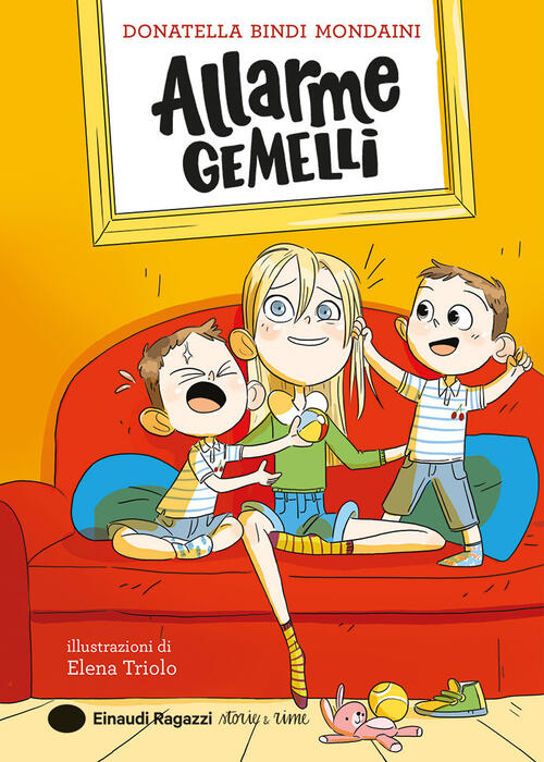Allarme Gemelli Donatella Bindi Mondaini Einaudi Ragazzi 2025