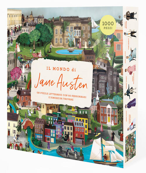 Il Mondo Di Jane Austen. Puzzle 1000 Pezzi John Mullan L'ippocampo 2022